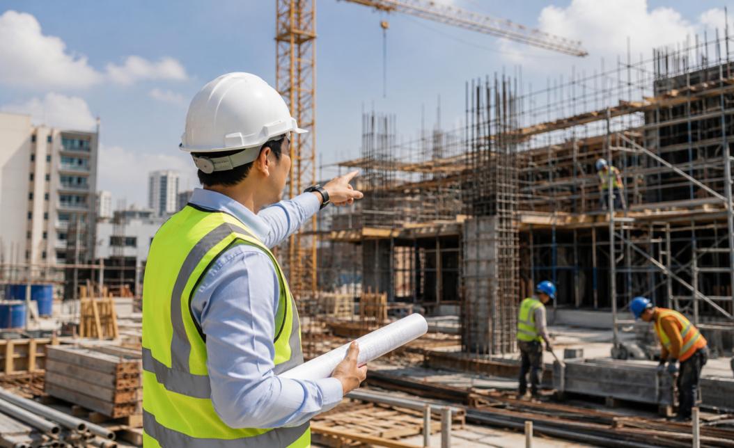營建業工地主任：見證建築從無到有的完成過程