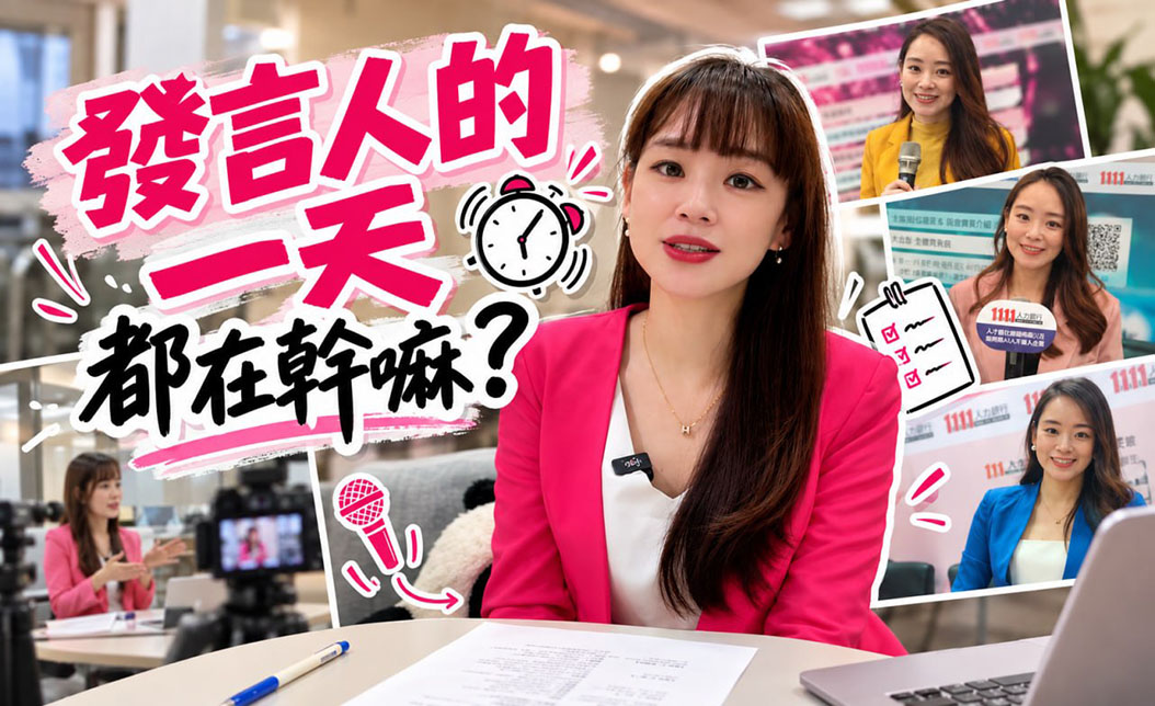 發言人的一天都在幹嘛？揭秘對外發言人的 5 大工作職責與必備能力