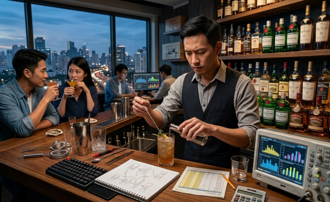 浪漫情懷敵不過損益表!酒吧老闆感嘆:開店容易守店難