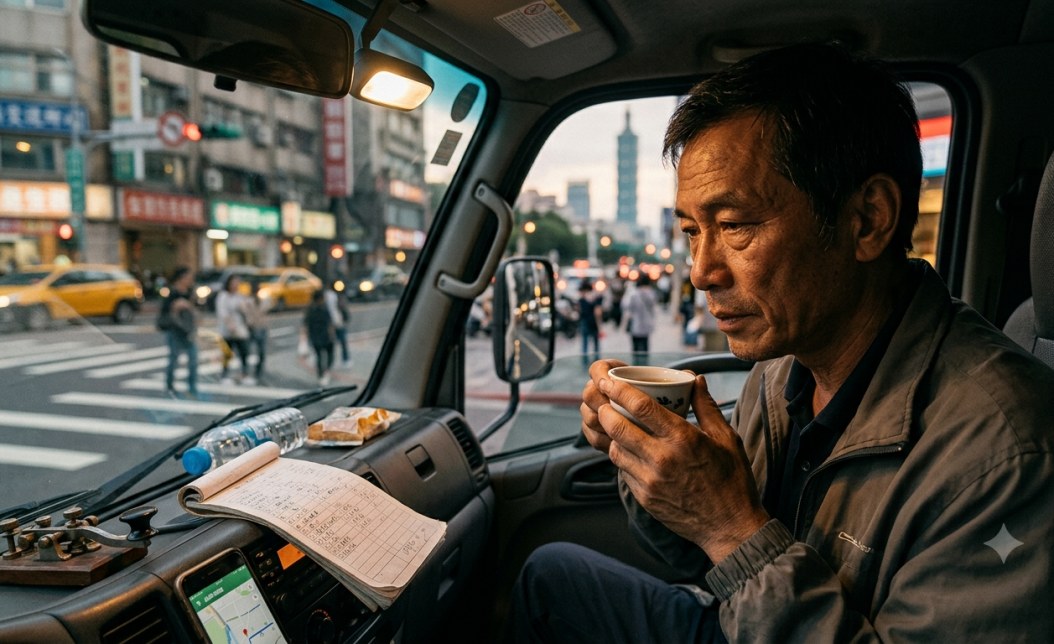 連續跑單的魔鬼細節 物流司機親揭如何高壓與長工時中找平衡