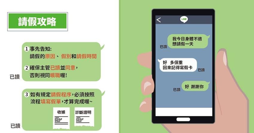 LINE請假合法嗎？雇主與勞工應注意的法律規範